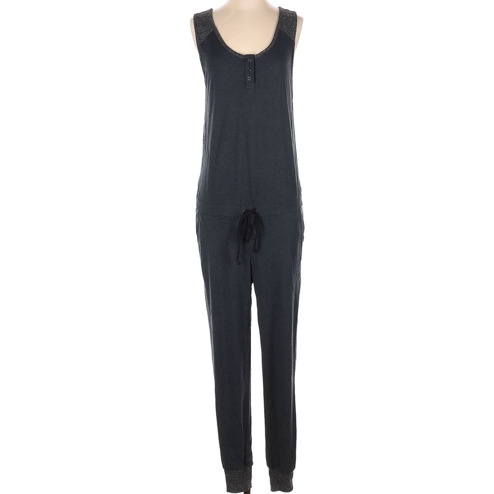 Nation Ltd by Jen Menchaca Jumpsuit Gray Palisades Sleeveless Ribbed Sz S